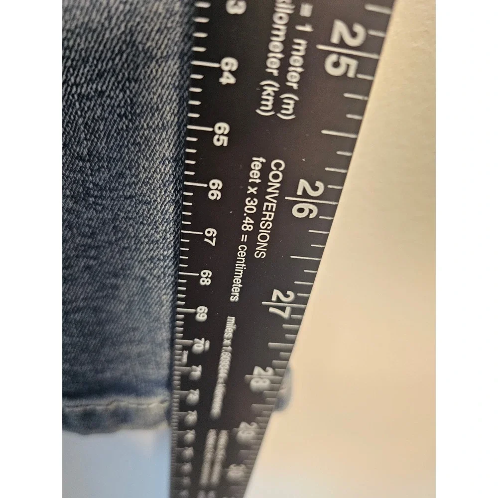 [Streetwear/Y2K] True Luck Jeans Mens 32x32 Blue Embroidered Pocket Straight